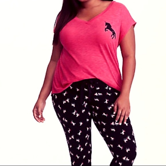 TORRID Other - TORRID UNICORN PJS 3/4